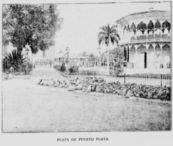 1899_Plaza of Puerto Plata
