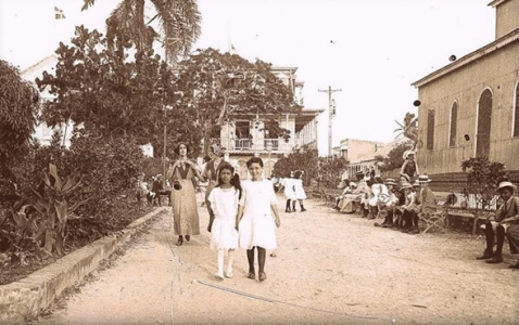 1915_ Puerto Plata Central Park, Dominican Republic
